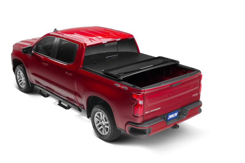 Chevrolet Silverado 1500 Tonneau Cover - Tonno Pro - TonnoFold Soft Tri-Fold - `19-`25